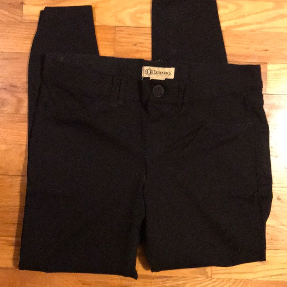 Black jeggings 10 democracy ankle length